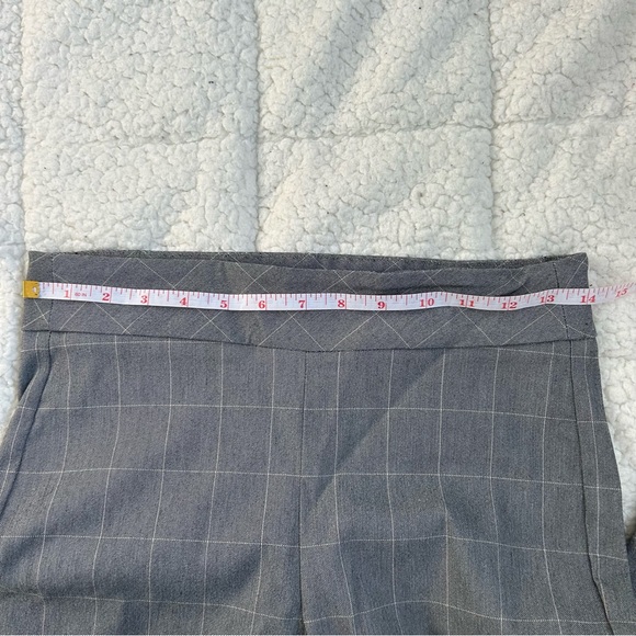 RW&CO. Camber & Grace Gray Plaid Dress Pants - Picture 4 of 12